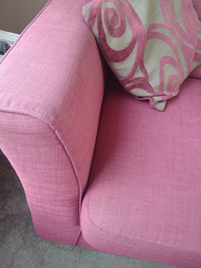 Free Pink DFS 3 Seater Sofa 