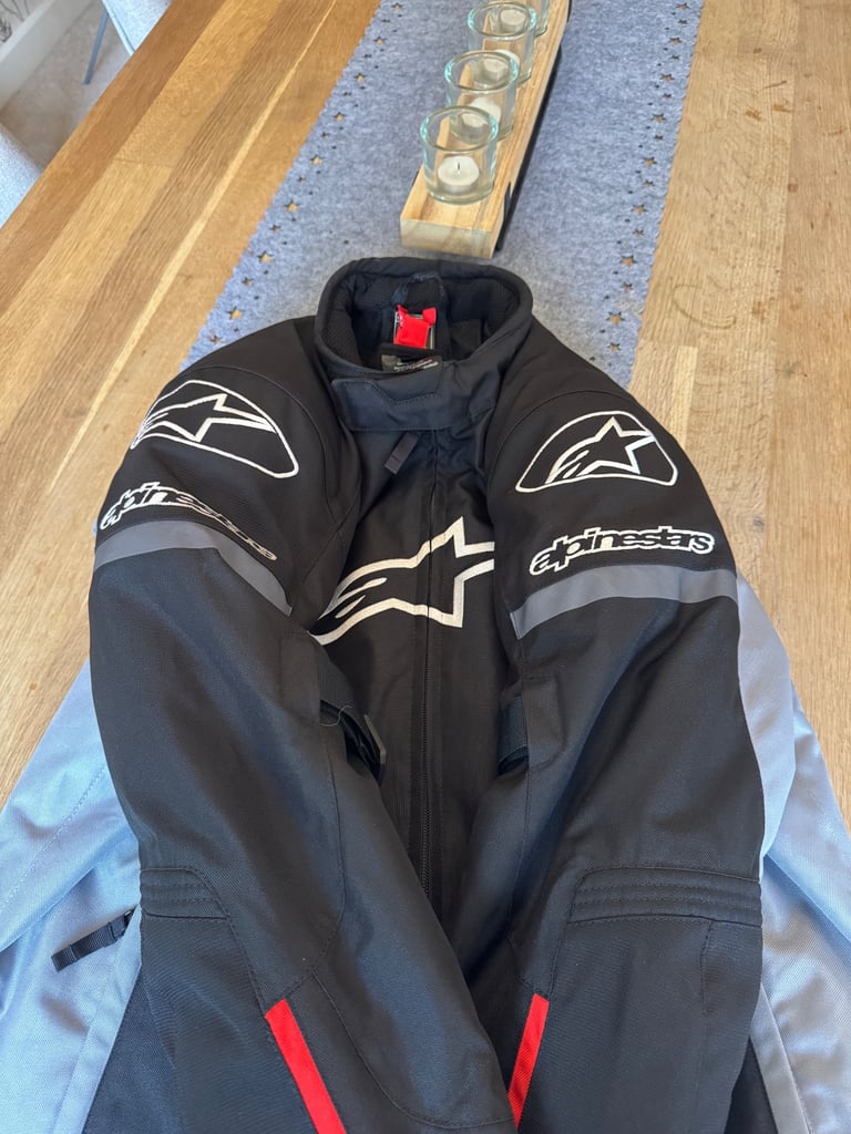 Immaculate alpinestars textile jacket - XL