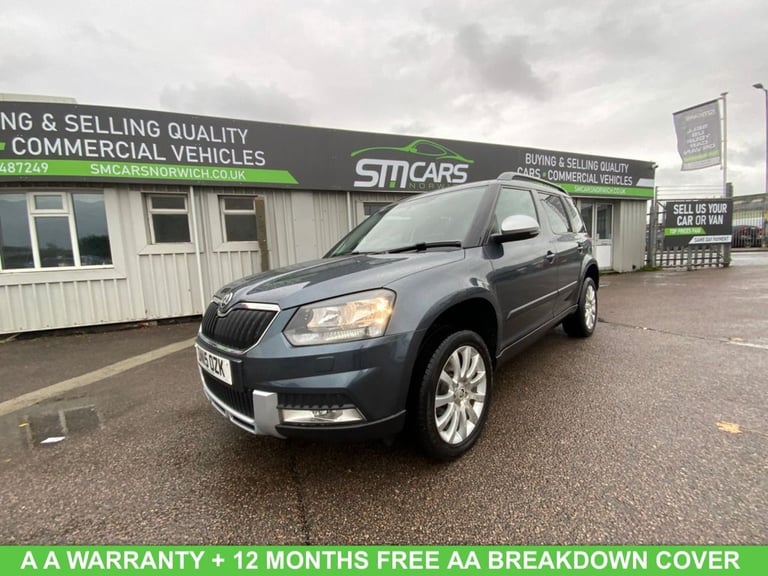 2015 Skoda Yeti 2.0 TDI SE Outdoor 5dr Diesel Manual Euro 5 (110 ps) HATCHBACK Diesel Manual