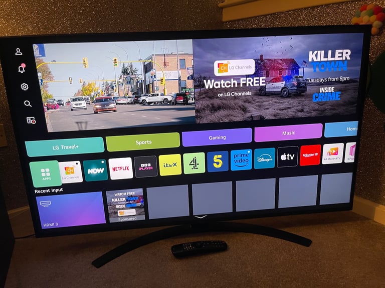 image for 50” Lg 4k uhd hdr smart tv 2024 model