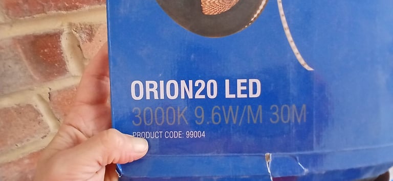 image for Saxby Orion20 indoor LED tape, 30m reel. IP65, 3K