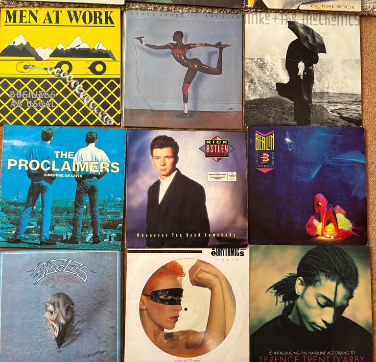 24 vinyl albums from 70 & 80 some crackers 