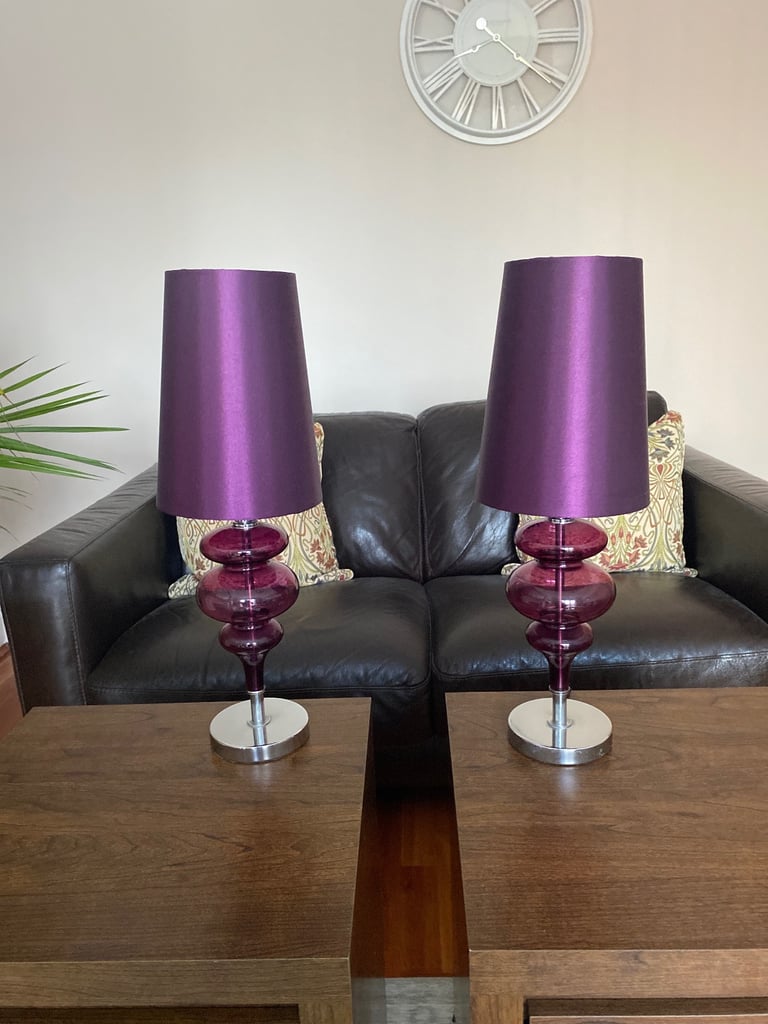 2 NEXT bedside lamps