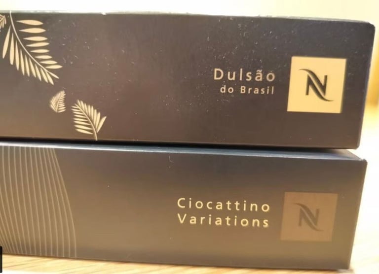 Dulsão do Brasil - RARE & Discontinued Nespresso capsules! 