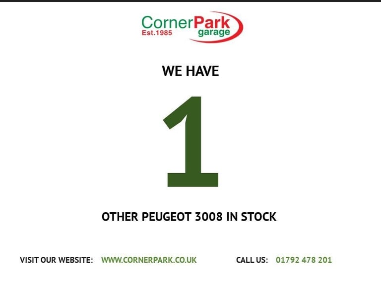2018 Peugeot 3008 1.2 PureTech GT Line 5dr HATCHBACK PETROL Manual