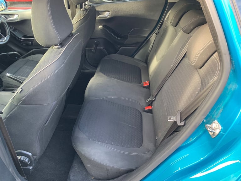 2017 Ford Fiesta 1.0 ecoboost zetec 5 Doors blue petrol ulez compliant 