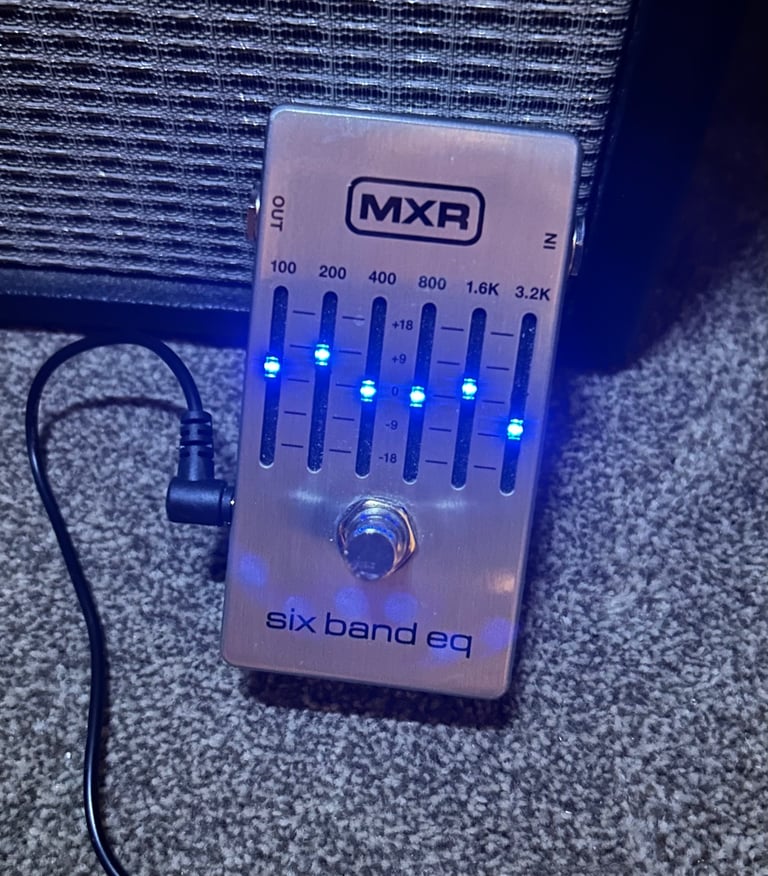 MXR 6 band EQ Pedal as new