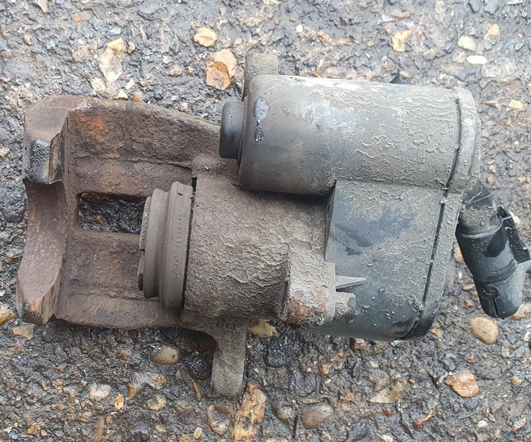 VW Passat CC Left Side Rear Caliper 2010