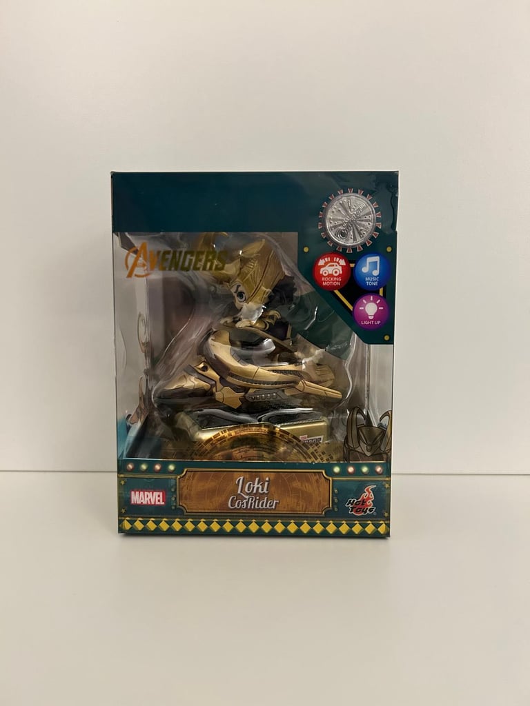 CosRider Marvel Avengers Loki Collectible Hot Toys Light-up Music Rocking Motion