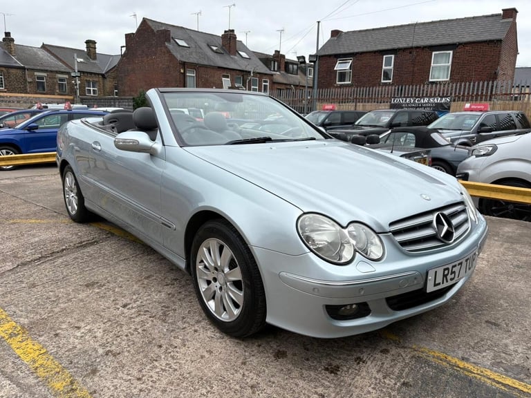 2007 Mercedes-Benz CLK 280 Elegance 2dr Tip Auto CONVERTIBLE Petrol Automatic