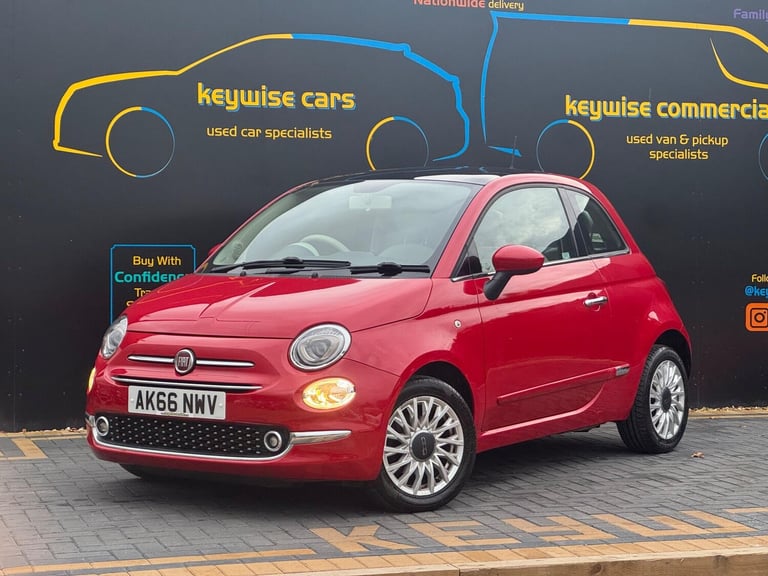 image for 2016 Fiat 500 1.2 Lounge Euro 6 (s/s) 3dr HATCHBACK Petrol Manual