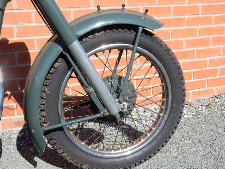 Royal Enfield Model G 350cc 1957 Matching Numbers. V5C & Buff Logbook - 209 XVY