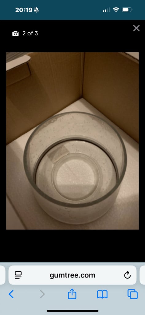 Yankee candle shade and tray 