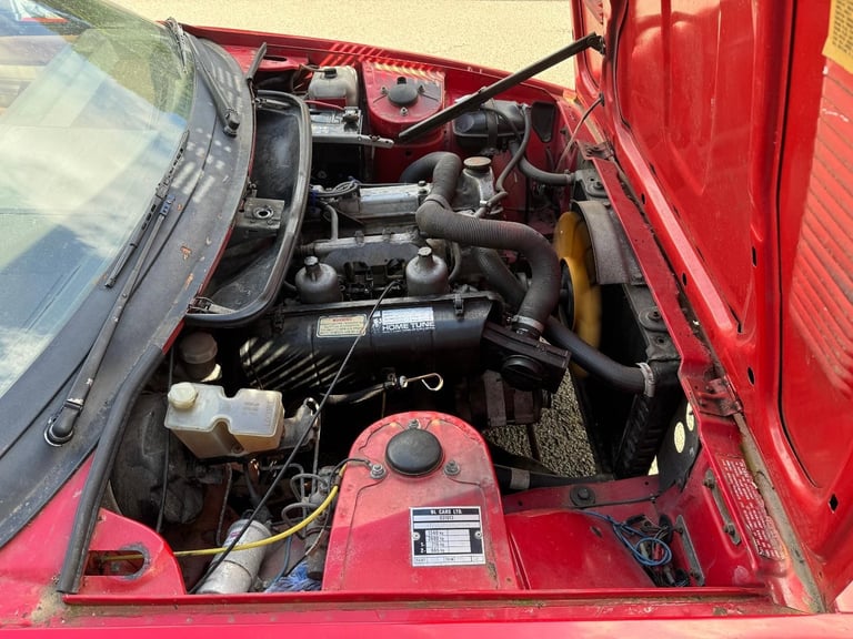 Triumph TR7 Convertible 1981 Red Classic Solid Good Driving Project 