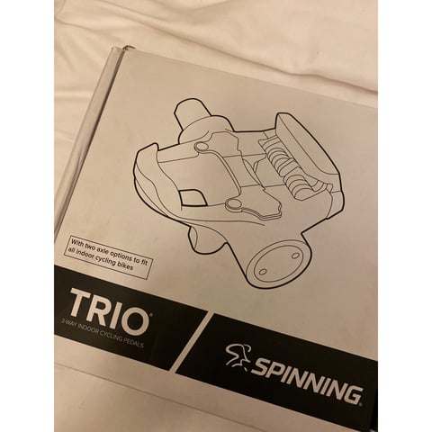 Spinning clearance trio pedal