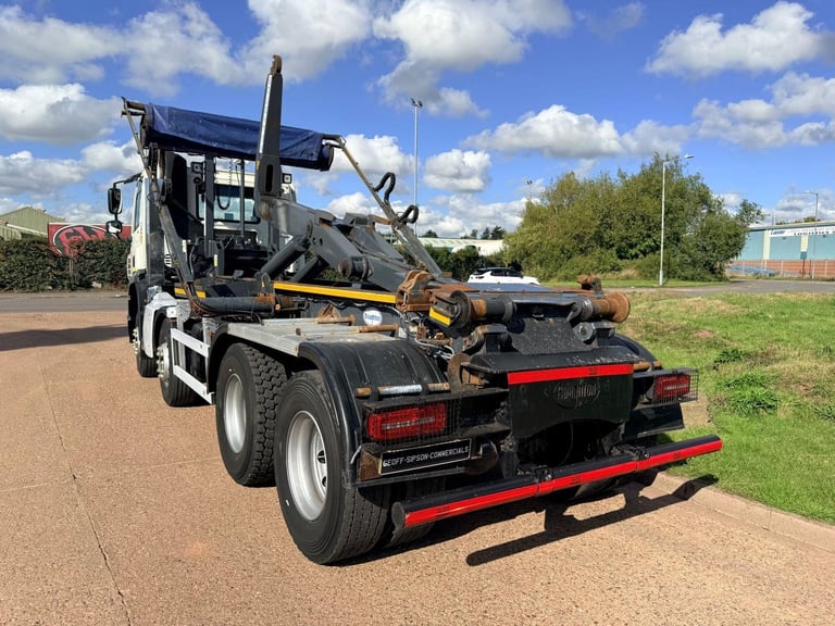 DAF CF 450 2020 (70) EURO 6, 8X4 HOOK LOADER, BOUGHTON EQUIPMENT