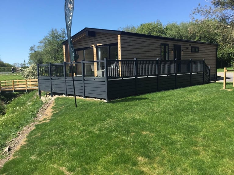 Luxury lodge , brand new in wrapper  55ft x 22ft 
