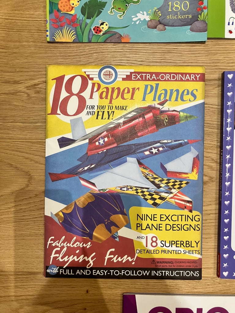 Brand new kids sticker, arts & crafts- football, horses, nature