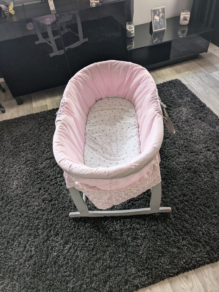 image for Clare De Lune Moses Basket
