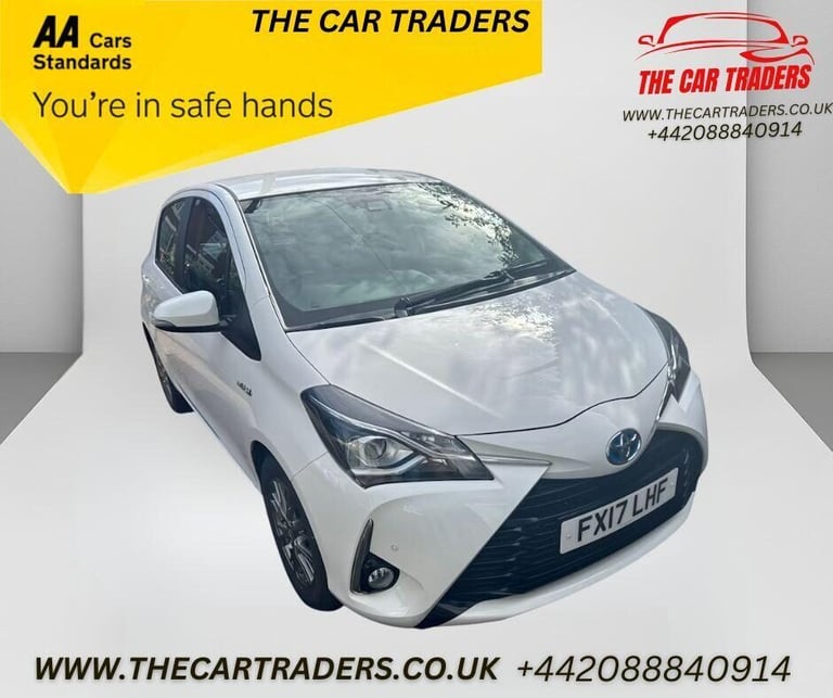 2017 Toyota Yaris 1.5 VVT-h Icon Tech Hatchback 5dr Petrol Hybrid E-CVT Euro 6 (s/s) (100 ps) Hat...