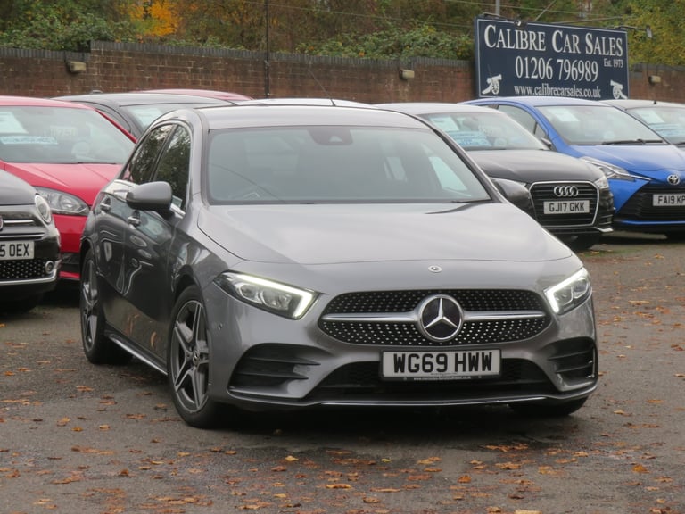 image for 2019 Mercedes-Benz A-Class A180d AMG Line Executive 5dr Auto Grey HATCHBACK Diesel Automatic