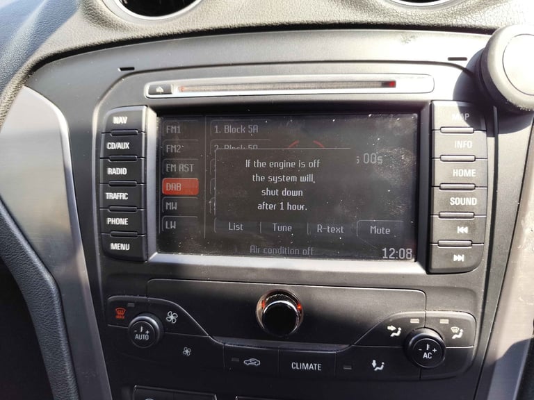  Ford Mondeo MK4 Control Unit 2010-2014 + Sd Card Maps + the four buttons at the bottom  £90