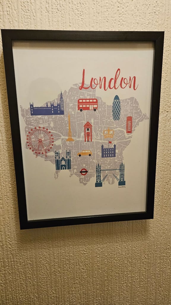 image for LONDON, NEW YORK and PARIS art frame 