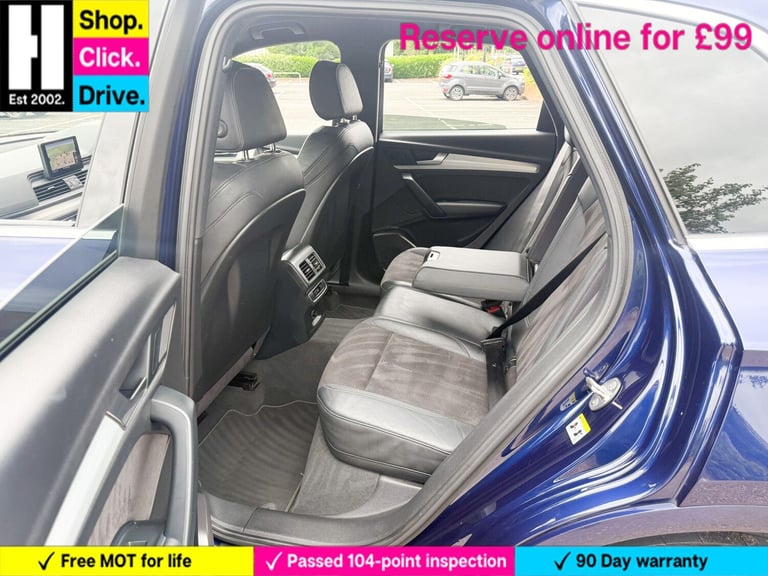 2017 Audi Q5 2.0 TFSI S line S Tronic quattro Euro 6 (s/s) 5dr ESTATE Petrol Automatic