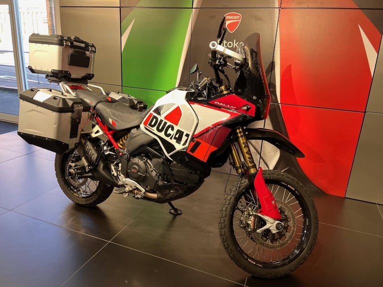 DUCATI DESERT X RALLY OVER £28,000 SPENT FULLY LOADED ! ONE OWNER 2024