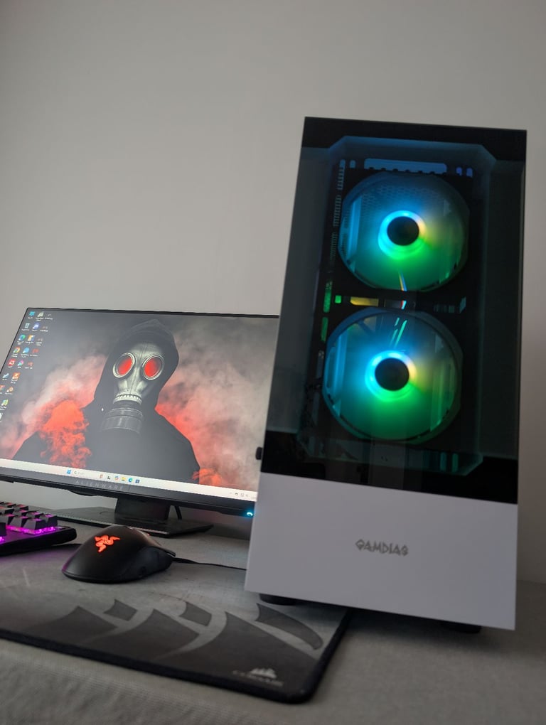 Full Setup AMD Ryzen RTX Gaming PC
