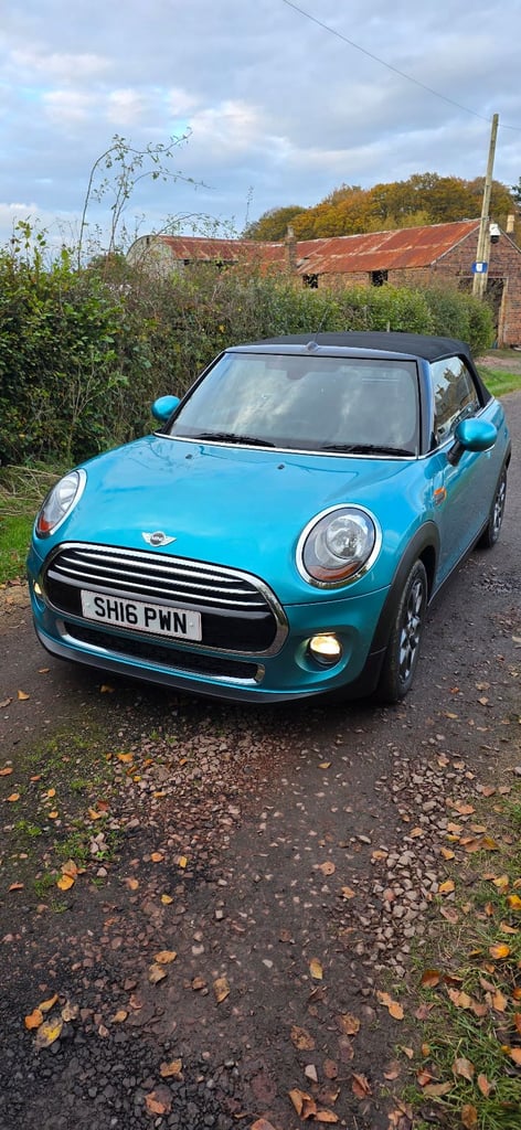 Mini, CONVERTIBLE, Convertible, 2016, Manual, 1499 (cc), 2 doors