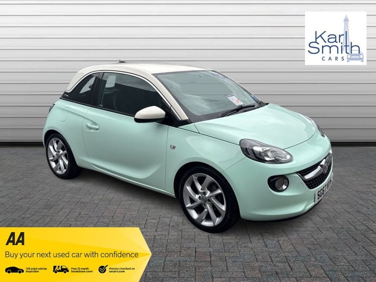 2017 Vauxhall ADAM 1.4i SLAM Hatchback 3dr Petrol Manual Euro 6 (100 ps) Hatchback Petrol Manual