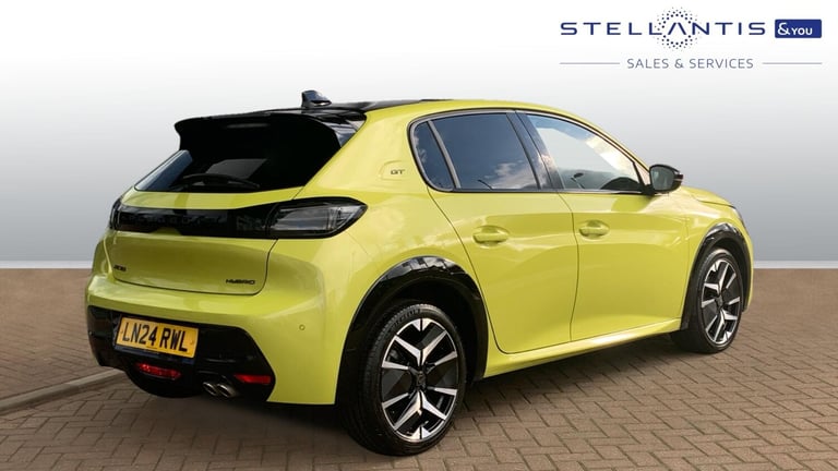 2024 Peugeot 208 1.2 HYBRID GT Hatchback 5dr Petrol Hybrid e-DSC6 Euro 6 (s/s) (136 ps) Hatchback...