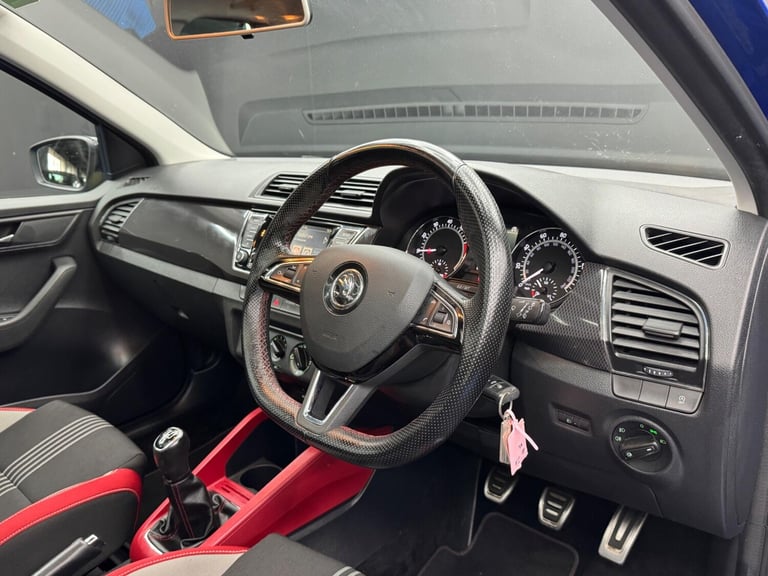 2017 Skoda Fabia 1.0 TSI Monte Carlo Euro 6 (s/s) 5dr HATCHBACK Petrol Manual