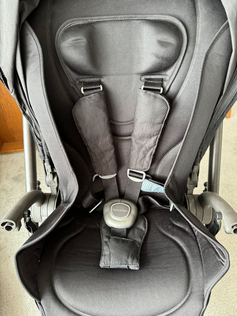 Mamas & Papas MYLO Pushchair Pram System - Black/Lime Green (Good condition)