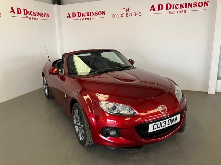 2013 Mazda MX-5 1.8i Venture Edition 2dr CONVERTIBLE PETROL Manual