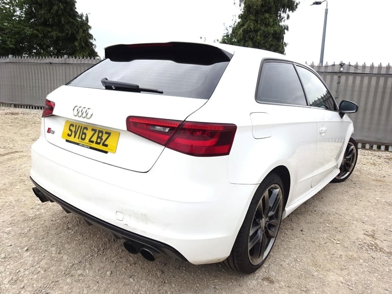 2016 16 REG AUDI S3 QUATTRO AUTO DAMAGED REPAIRABLE SALVAGE