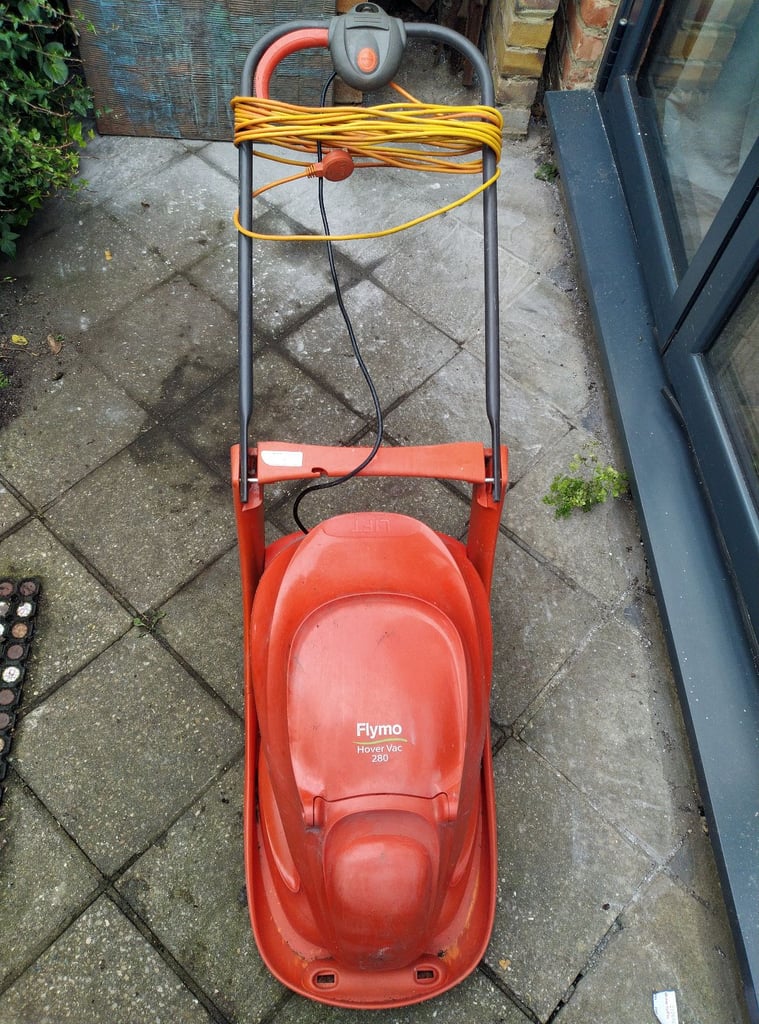 image for Flymo Hover Vac 280 Electric Lawnmower