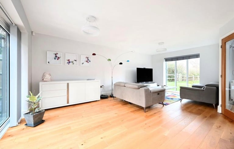 White high gloss sideboard Furniture Village 