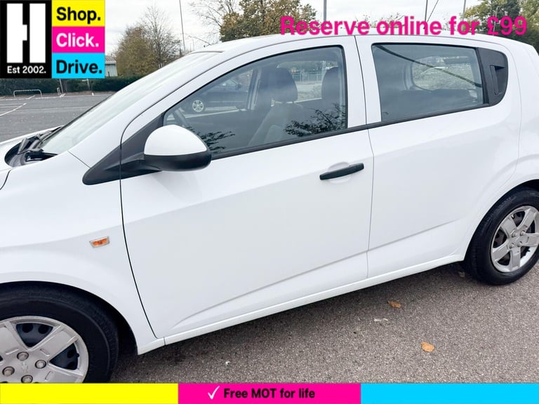 2012 Chevrolet Aveo 1.2 LS Hatchback 5dr Petrol Manual Euro 5 (s/s) (86 ps) HATCHBACK Petrol Manual