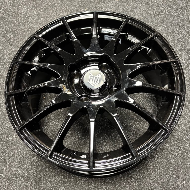 image for 16” 4x108 Ford Alloys New Black Wheels Peugeot Citroen