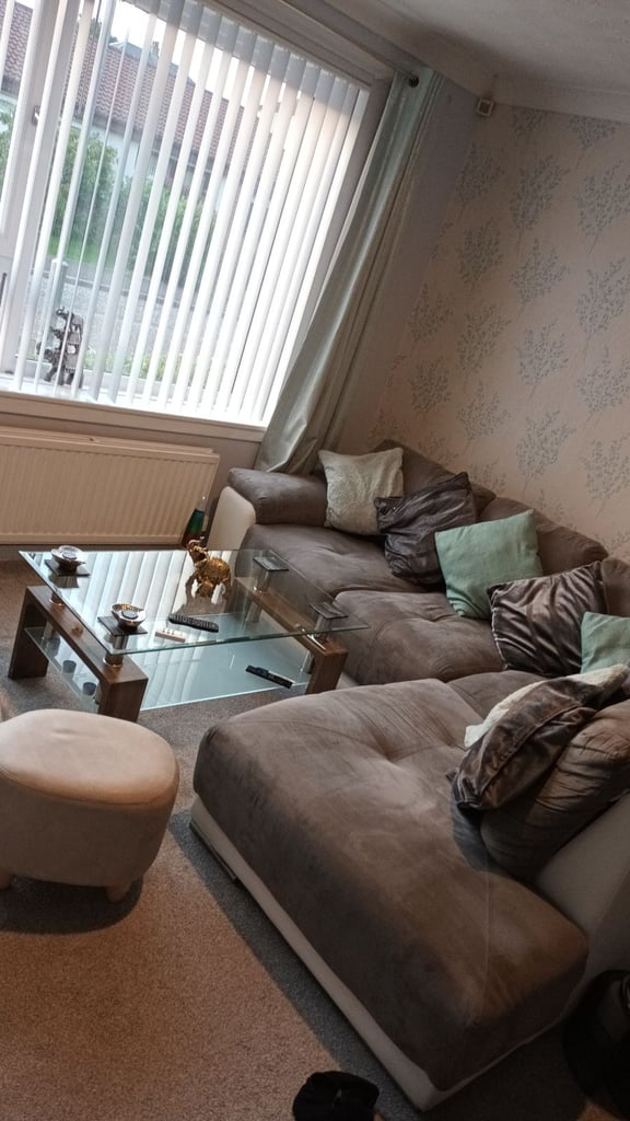 image for Corner sofa..cusions..coffee table