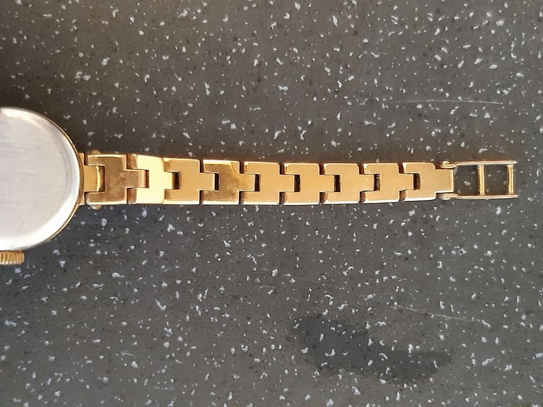 Gold plated watch vintage 