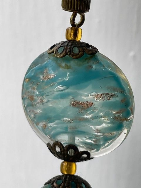 Vintage Glass Beaded Necklace