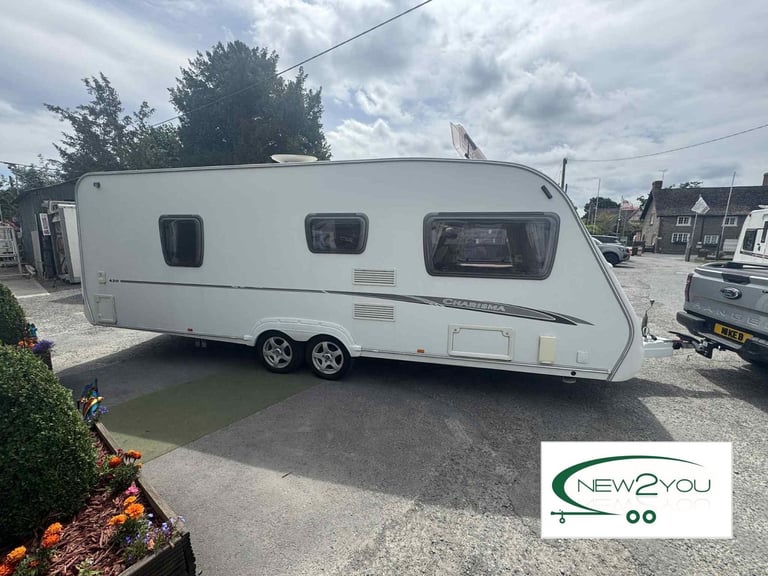 2007 Swift Charisma 620 4 Berth Fixed Bed Caravan - STOCK E140 - HUGE SALE!!