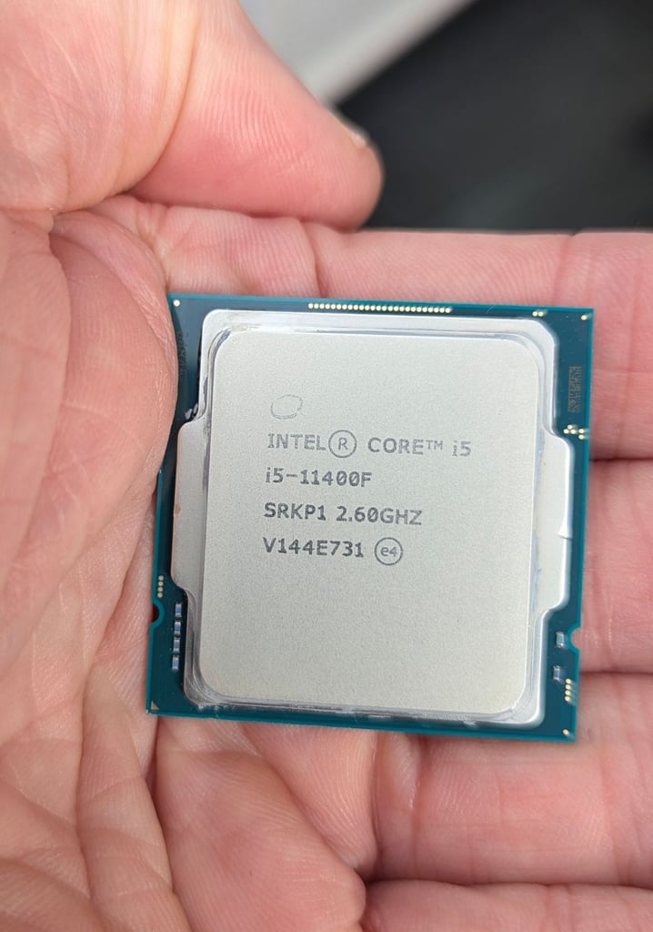 Intel i5 11400f CPU processor 