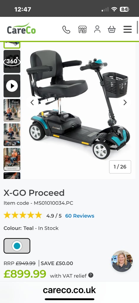 Mobility scooter 