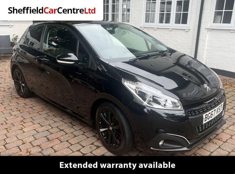 2017 67 PEUGEOT 208 1.2 PURETECH BLACK EDITION HATCHBACK 3DR PETROL MANUAL EURO