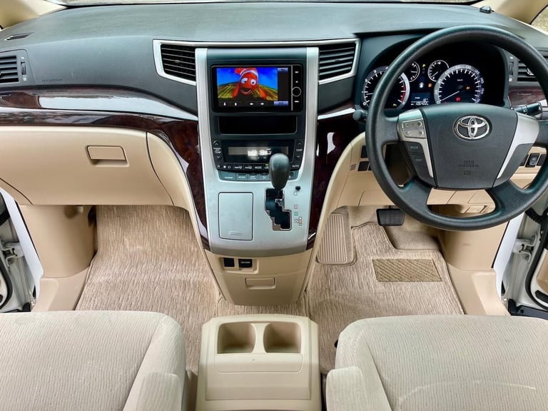 2007 Toyota Alphard FRESH IMPORT AS PLATINUM 2.4 AUTO 2WD 8 SEATS MPV CRUISE CONTROL ULEZ MPV Pet...