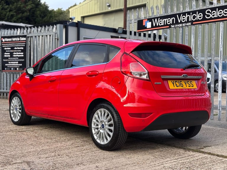 2016 Ford Fiesta 1.0 Fiesta Titanium 5dr Hatchback Petrol Manual
